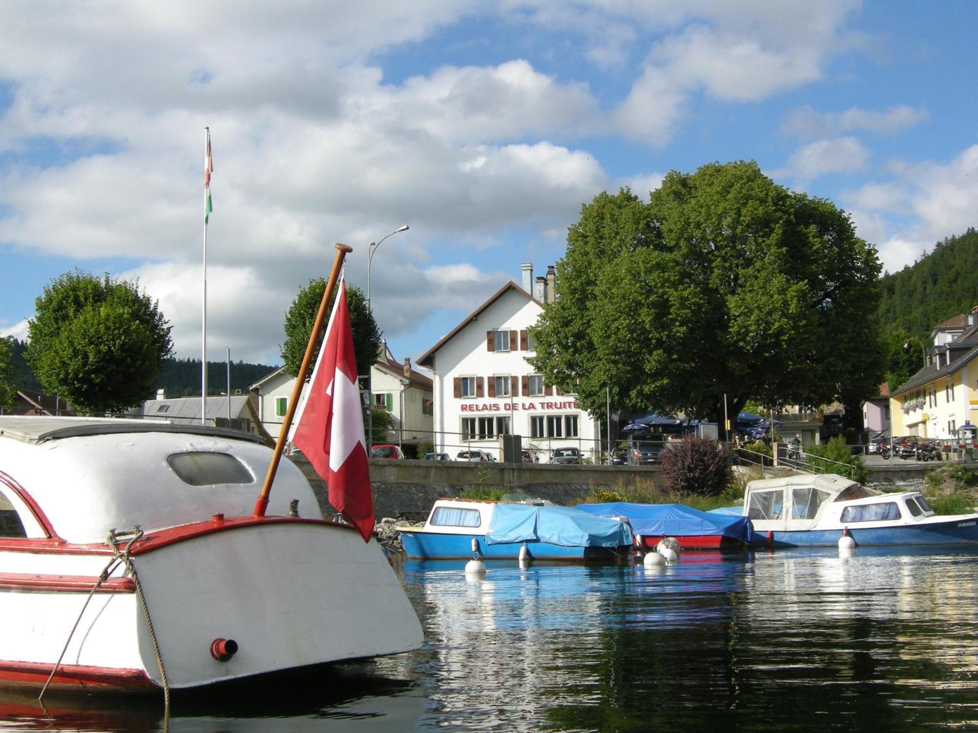 Hotel De La Truite & Spa Le Petit Nautilus Le Pont Exteriér fotografie